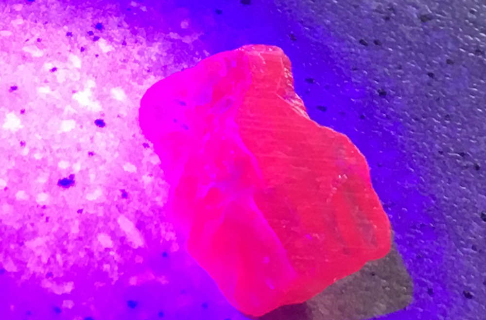 Fluorescence in Ruby