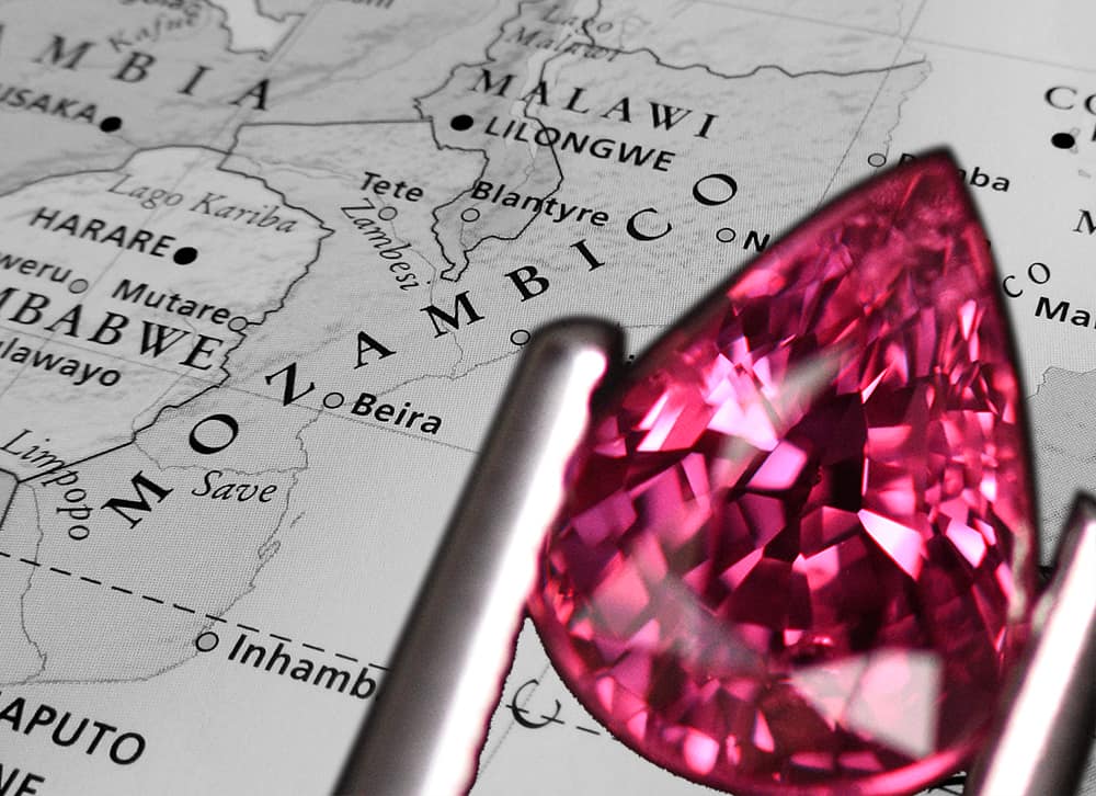 Mozambique Ruby from Montepuez