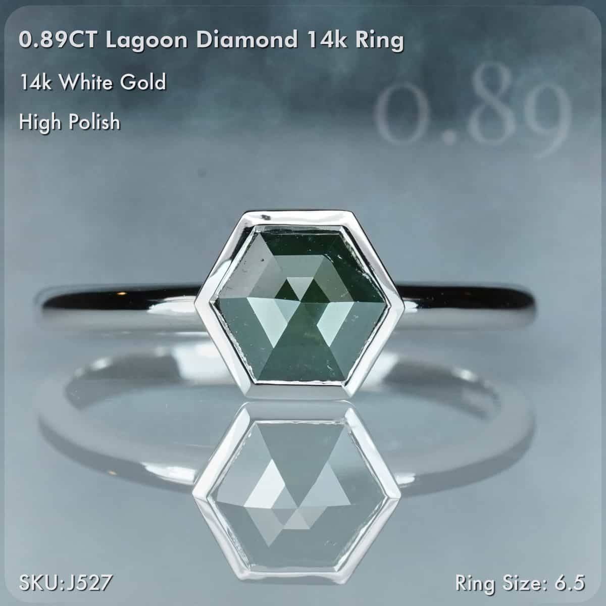 0.89CT Tidepool Diamond Ring