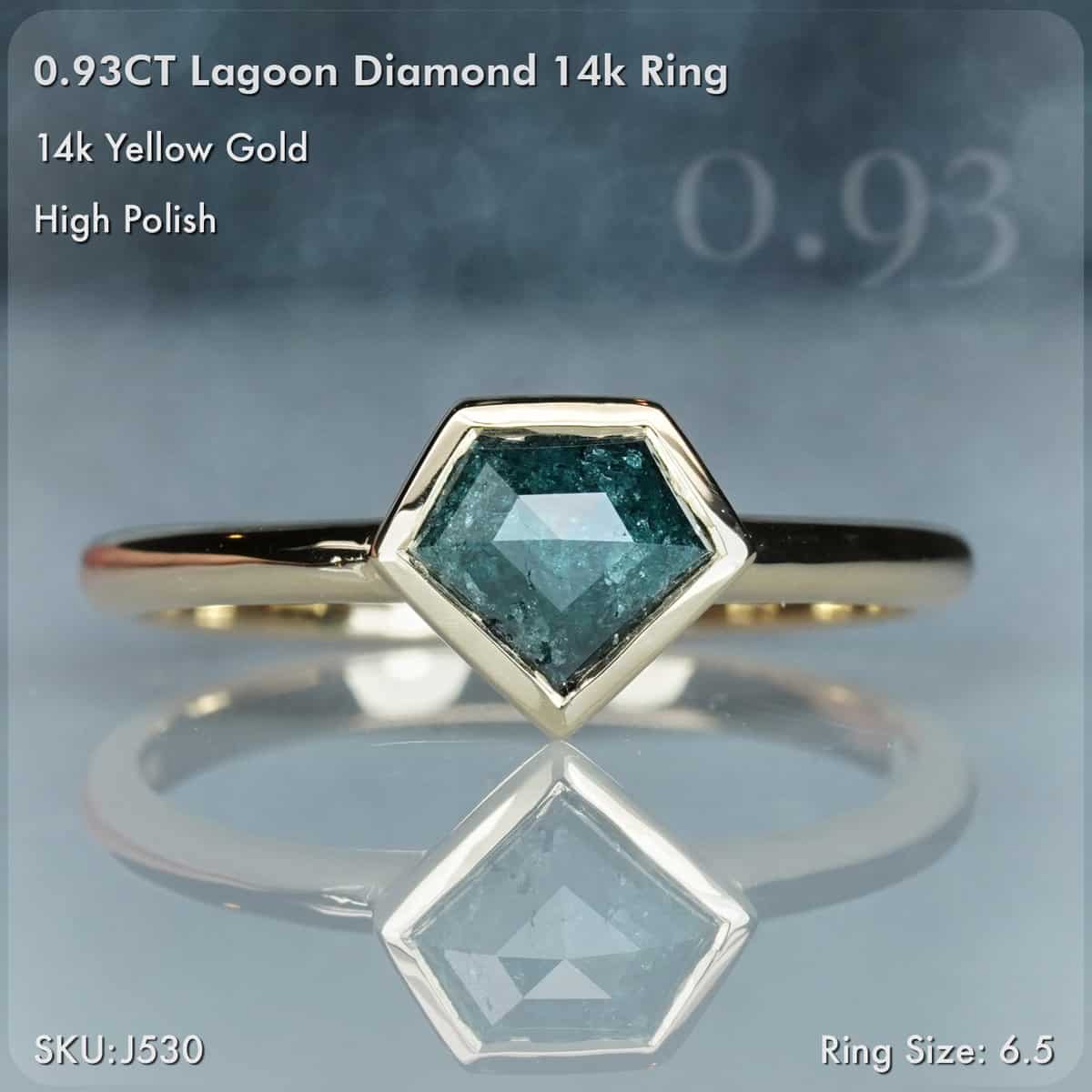 0.93CT Tidepool Diamond Ring