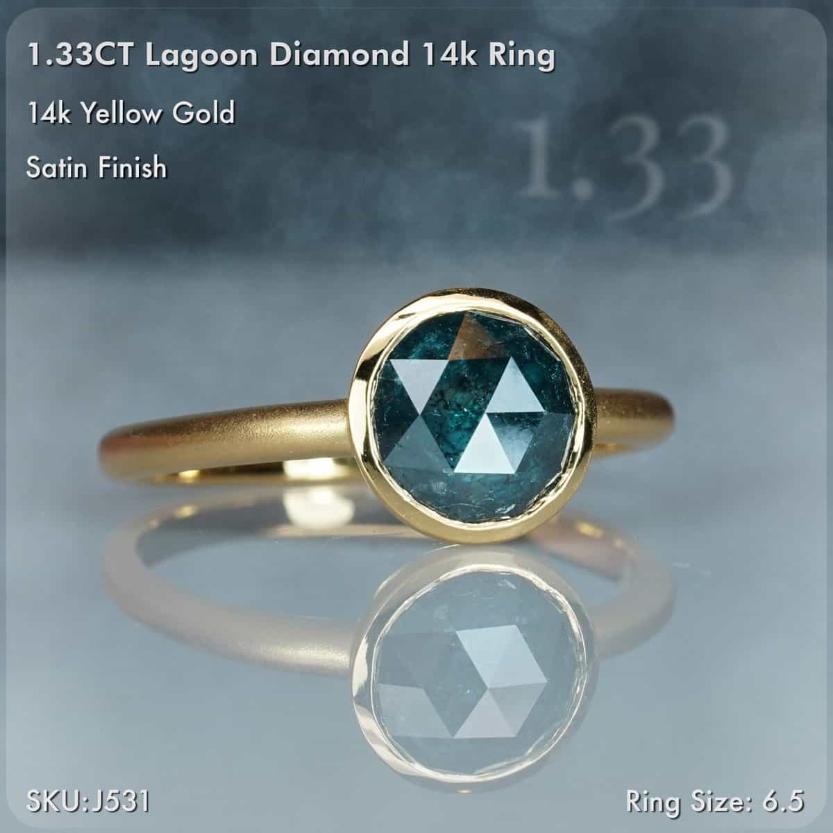 1.33CT Tidepool Diamond Ring