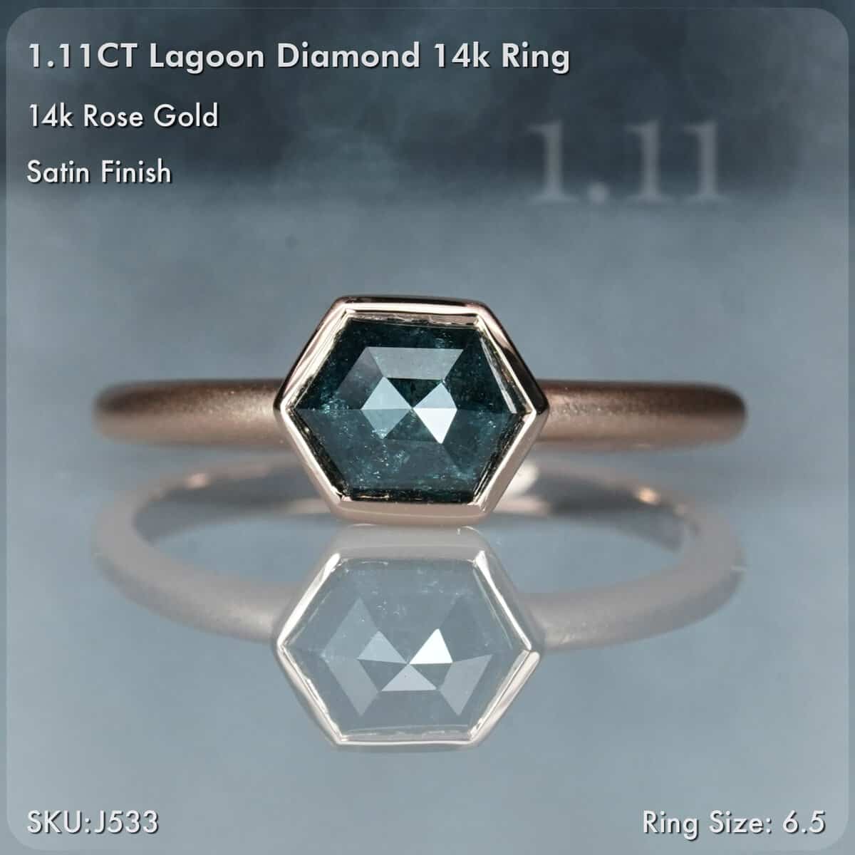 1.11CT Tidepool Diamond Ring