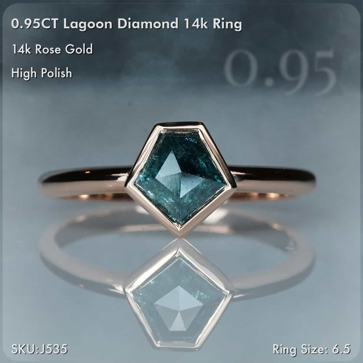0.95CT Tidepool Diamond Ring