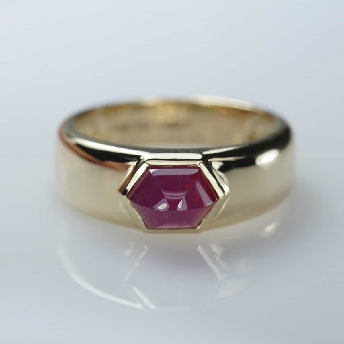 1.69CT Hot Red Ruby Ring