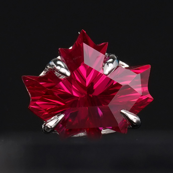 Mapel Ruby Lapel Pin