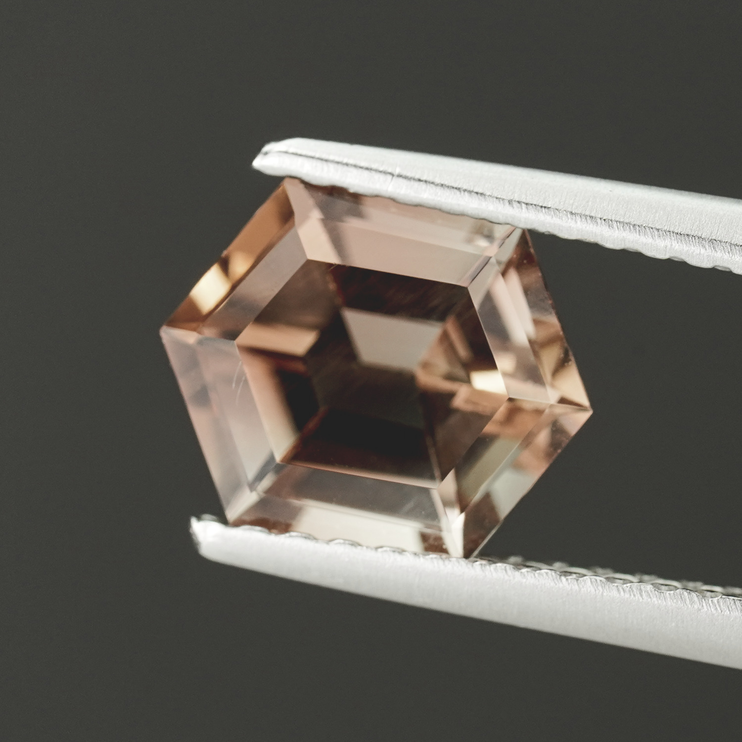 1.26ct Cinnamon Sunstone Hexagon