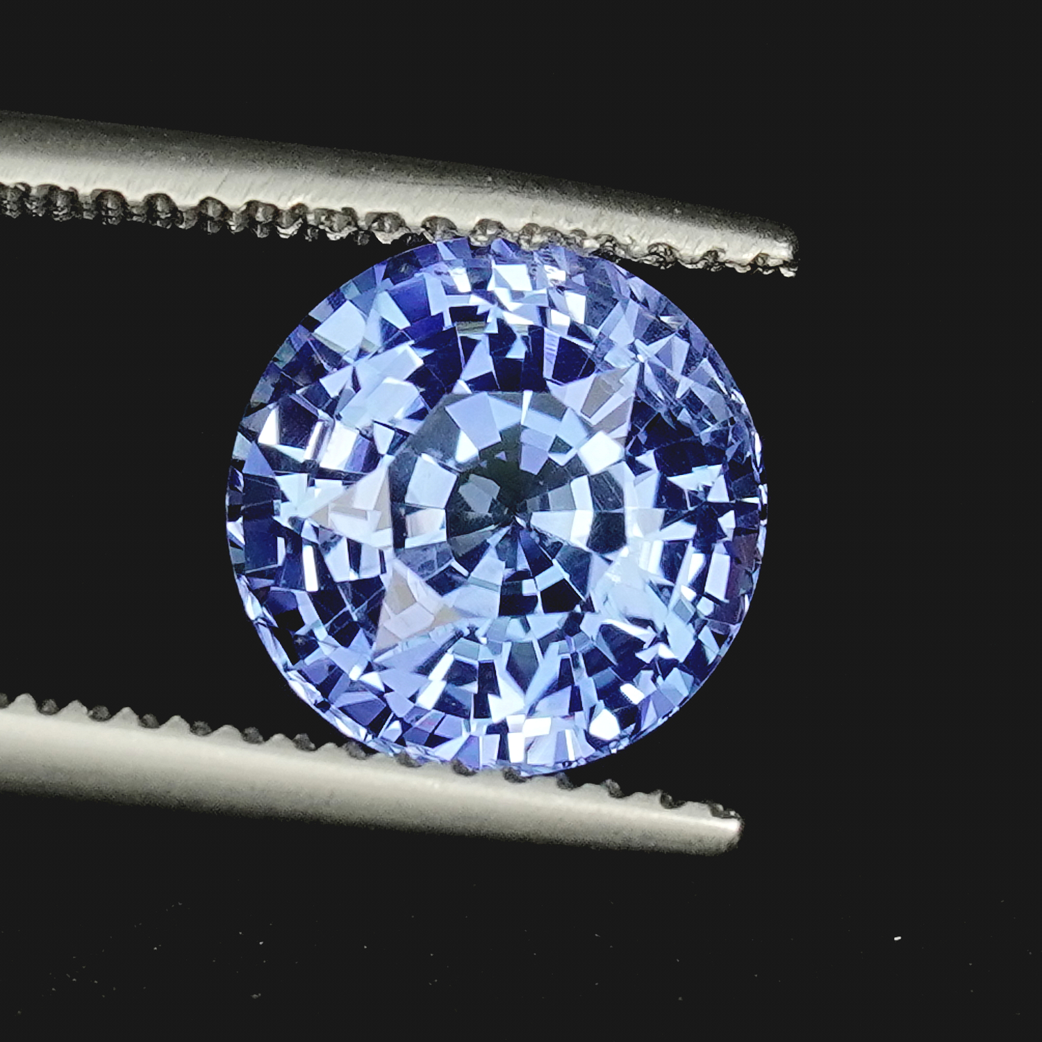4.14ct Blue Sapphire Round Cut