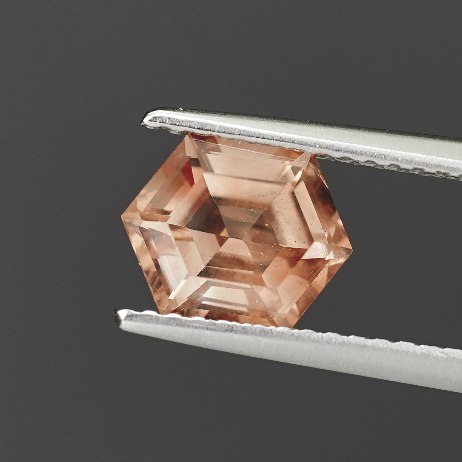 1.33ct Cinnamon Sunstone Hexagon