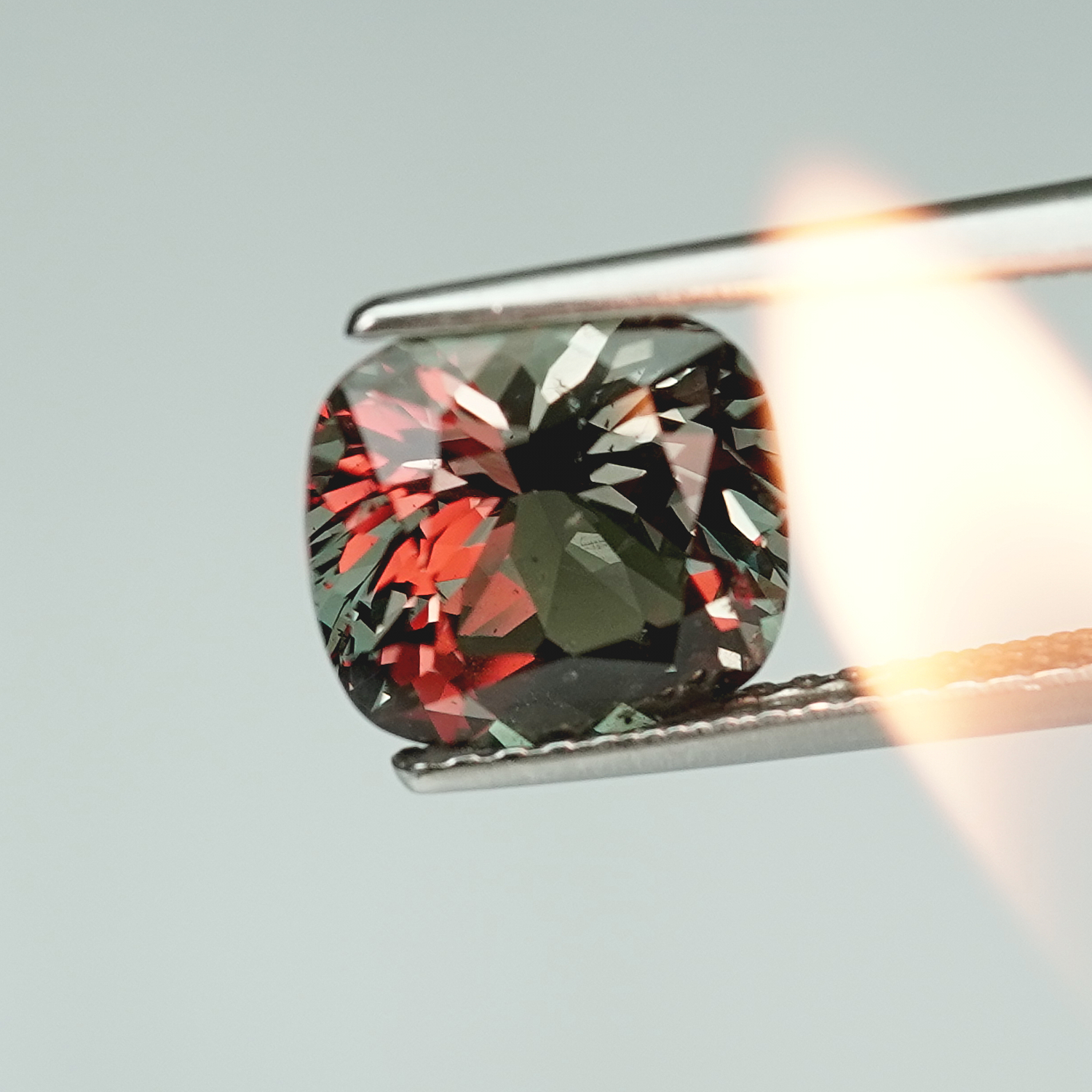 A STUNNING 2.90 RARE COLOR CHANGE GARNET!